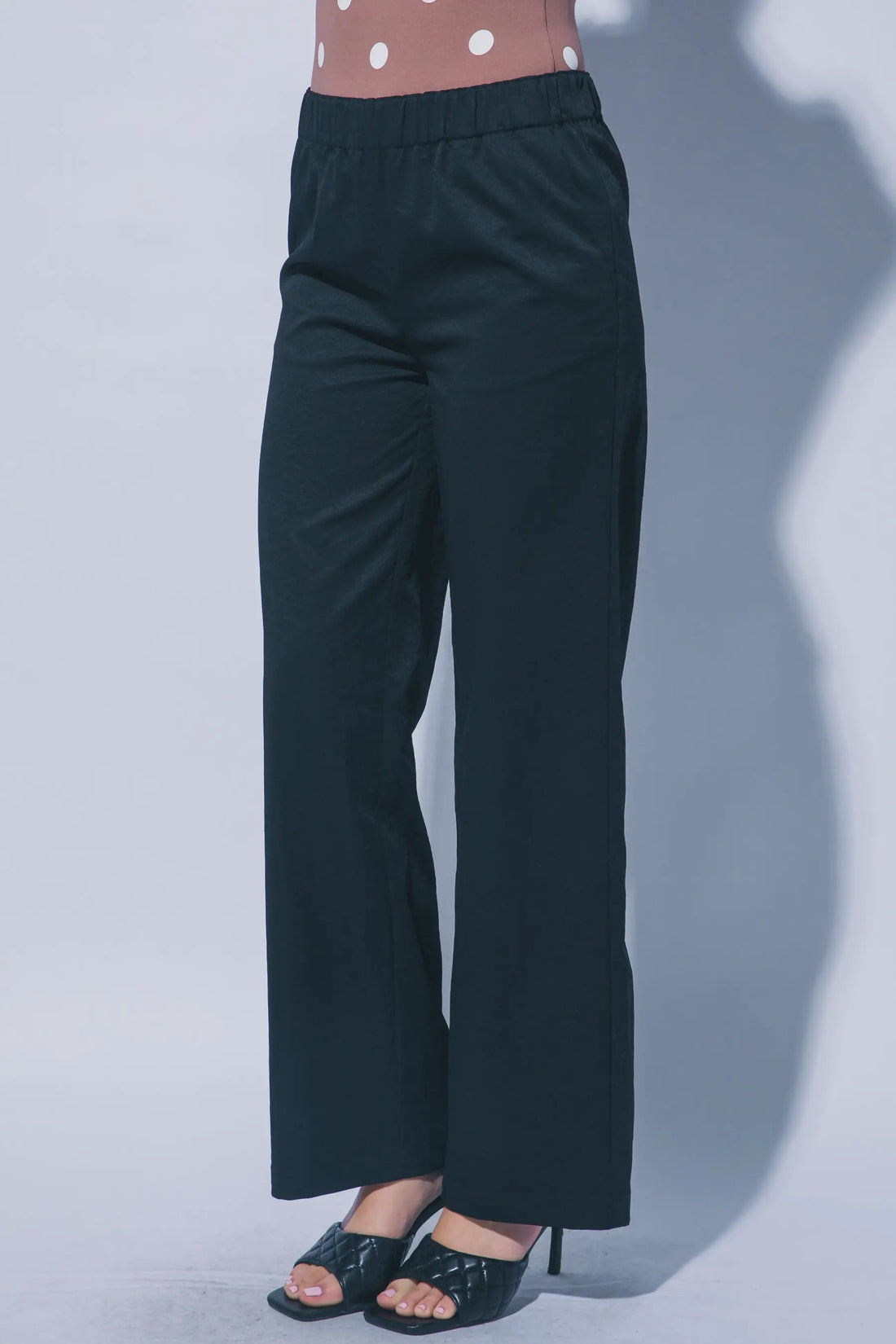 LOVE TREE Pantalones Anchos y Holgados de Pierna Ancha para Mujer - LOVE TREE - Pants