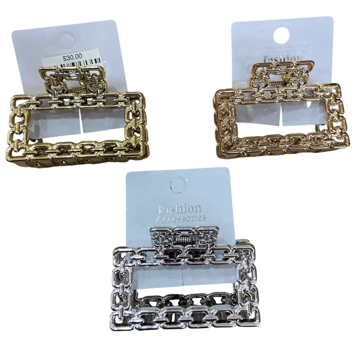 Pinzas de cabello cuadradas by Yanet Collection