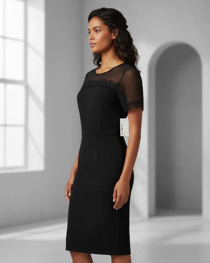 Vestido corto negro by En focus studio