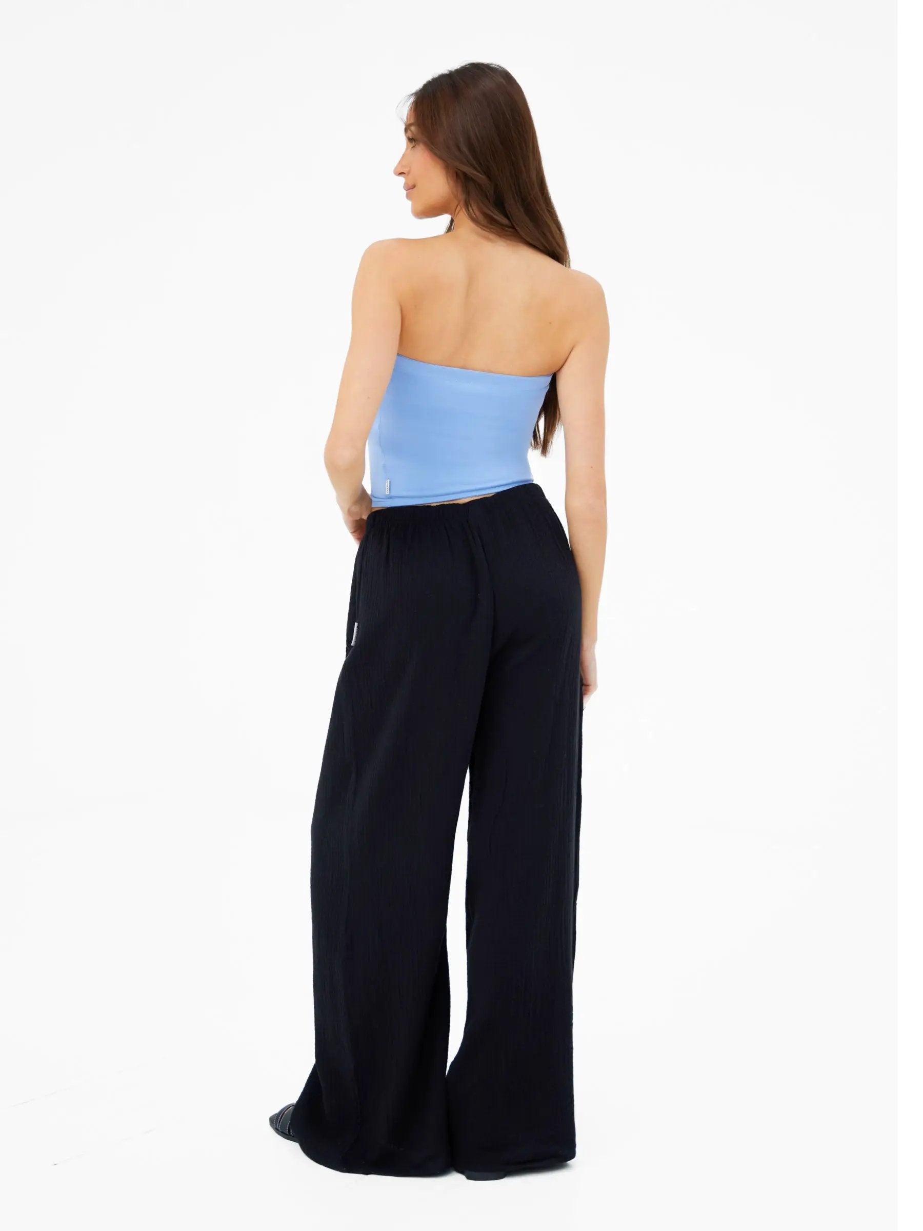 Yanet Collective Top Bandeau Azul Cielo | Chic y Minimalista para Mujer - Tank Tops