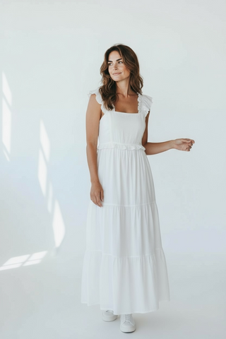 Vestido blanco largo