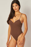 Body Moldeador Seamless de Tejido Acanalado