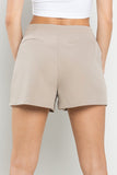 Short de vestir color café claro