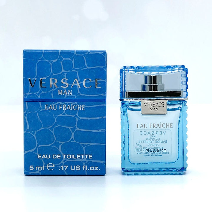 Perfume Mini Versace Transparente Look De Oficina