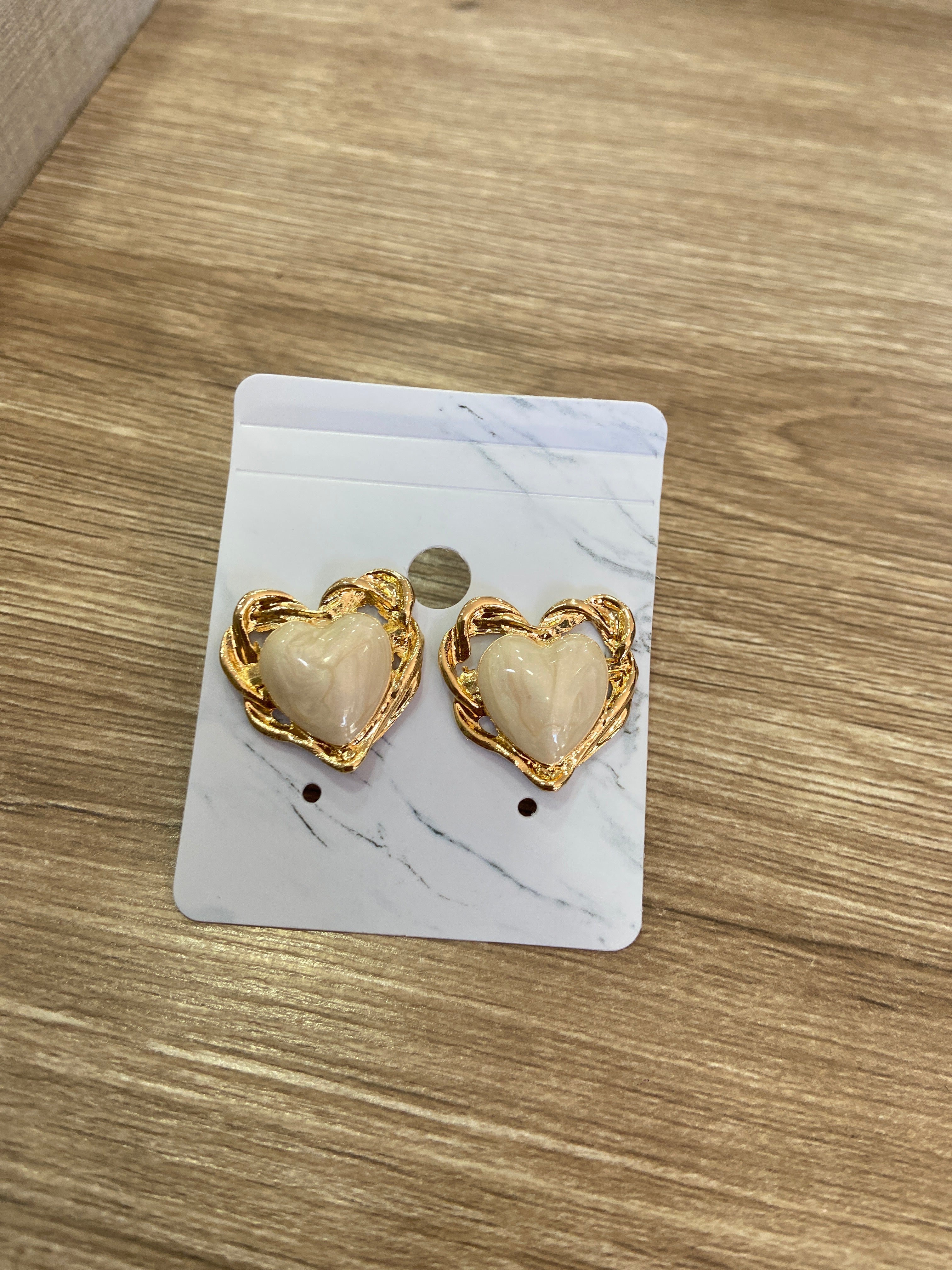 Aretes corazón
