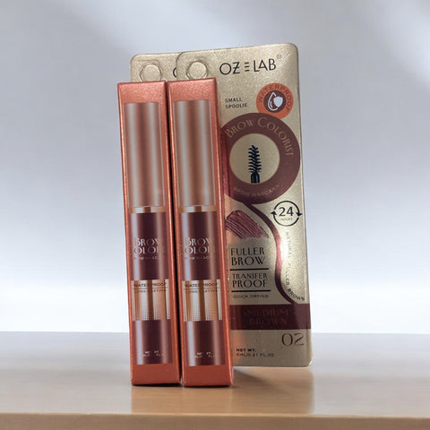 Cosmetico brocha ceja de color