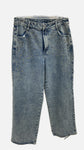 Pantalón de mezclilla con brillos