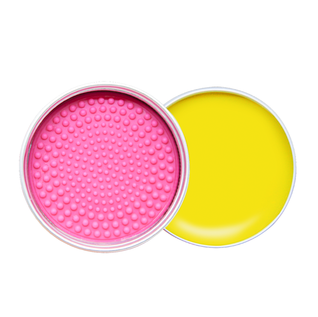 Jabón Limpiador Lemon-Aid para Brochas y Esponjas con Tapete Limpiador de Silicón J.Cat Beauty by Yanet Collective