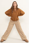 Pantalones Cargo de Pana: Tendencia Urbana Silueta Recta