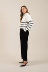 Pantalón Mujer Talle Alto Elegante Formal Oficina Moda Casual
