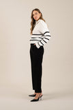 Pantalón Mujer Talle Alto Elegante Formal Oficina Moda Casual