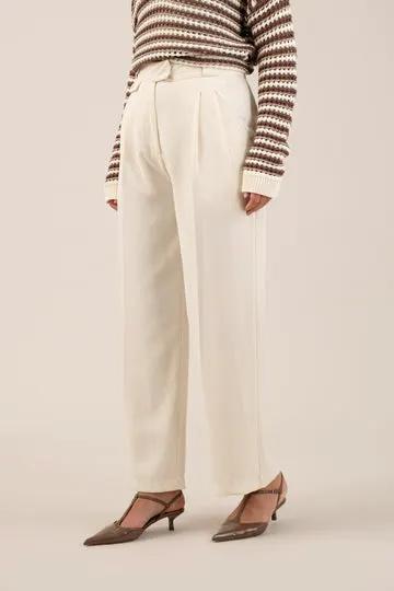 Pantalón Mujer Talle Alto Elegante Formal Oficina Moda Casual by Yanet Collective