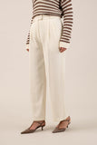 Pantalón Mujer Talle Alto Elegante Formal Oficina Moda Casual