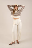Pantalón Mujer Talle Alto Elegante Formal Oficina Moda Casual