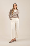 Pantalón Mujer Talle Alto Elegante Formal Oficina Moda Casual