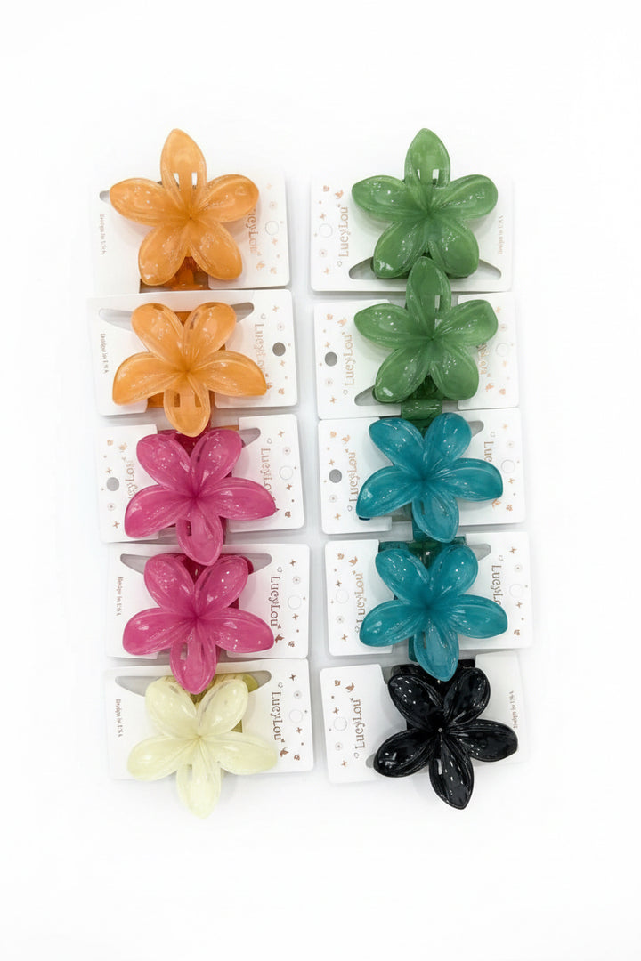 Pinza de Flor para Cabello Estilo Tropical en Colores by Yanet Collective