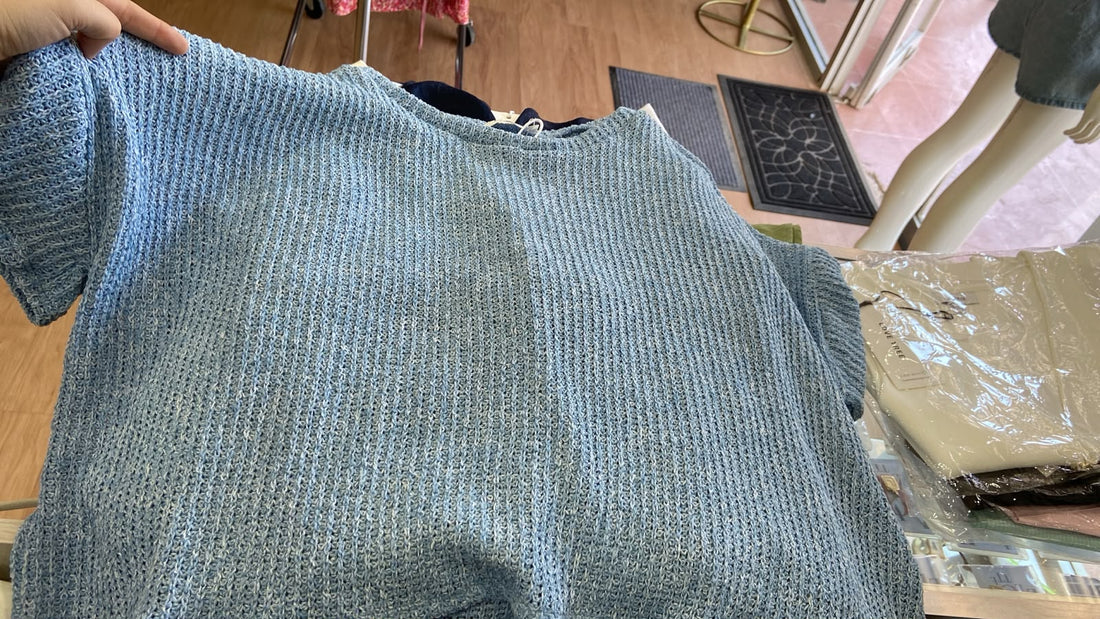 blusa azul