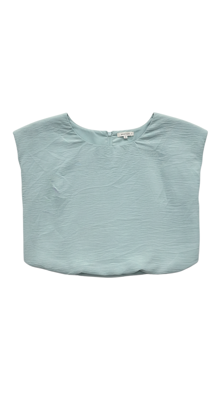 Blusa Azul Cielo de Textura Ligera - Estilo Boutique