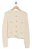 Suéter Cardigan Beige Botones Dorados
