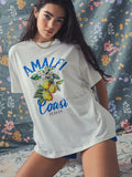 Playera gráfica de la Costa Amalfi