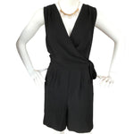 Vestido short negro corto