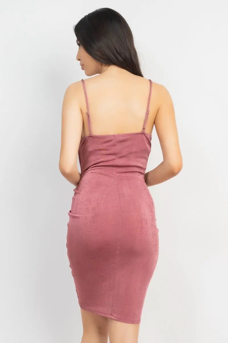 Vestido corto rosa by Yanet Collection
