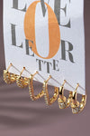 Aretes 3 en 1