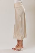 Falda Beige
