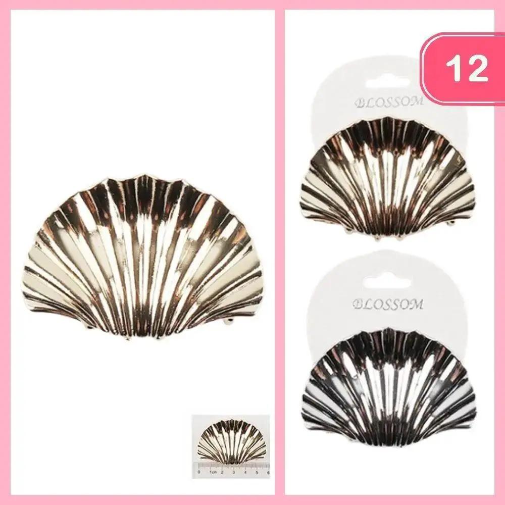 Pinza para el cabello con forma de concha de vieira by Joia Accessory