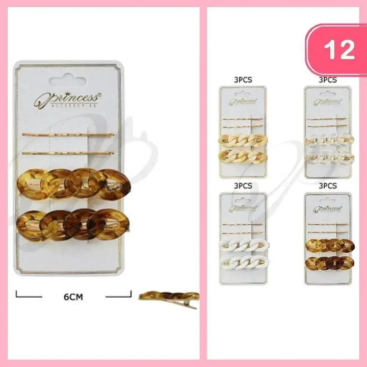 Juego surtido de clips para el cabello by Joia Accessory