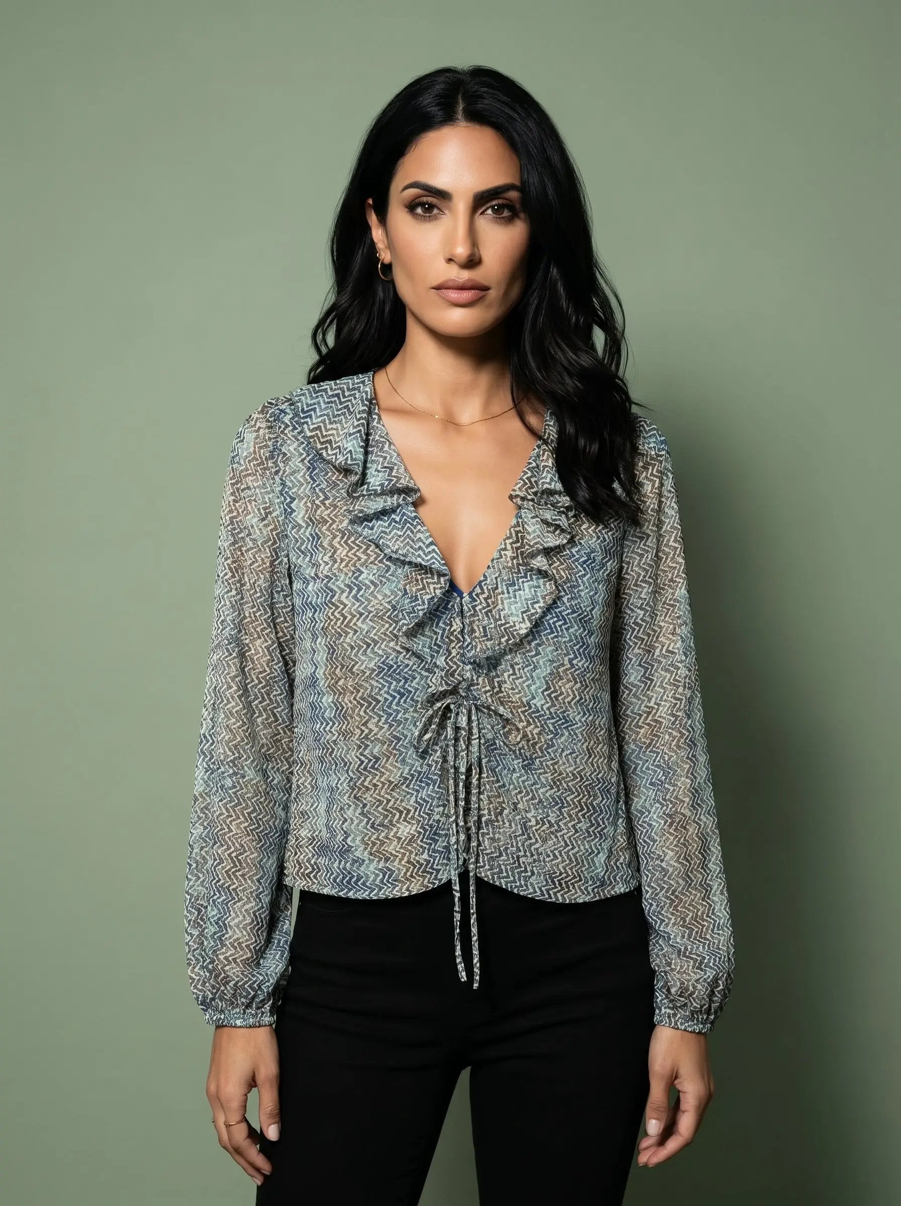 Yanet Collective Blusa de manga larga - Blouses