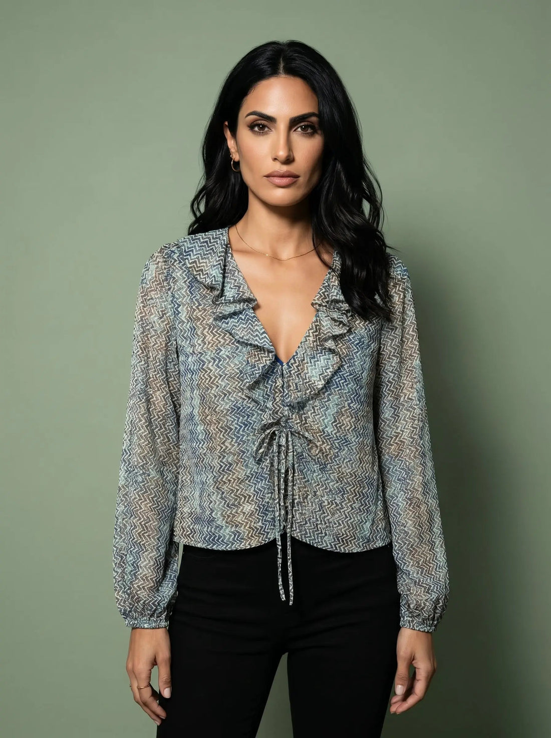 Yanet Collective Blusa de manga larga - Blouses