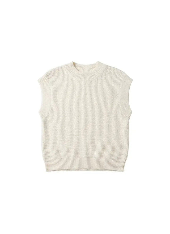 Blusa beige tejida by Yanet Collective