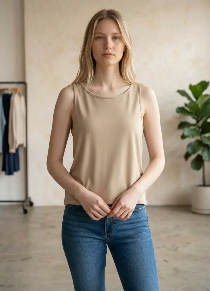 Yanet Collective Blusa beige - Blouses