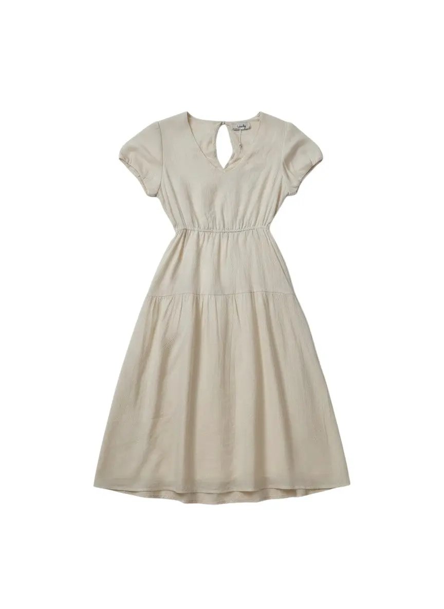 Vestido beige by Yanet Collective