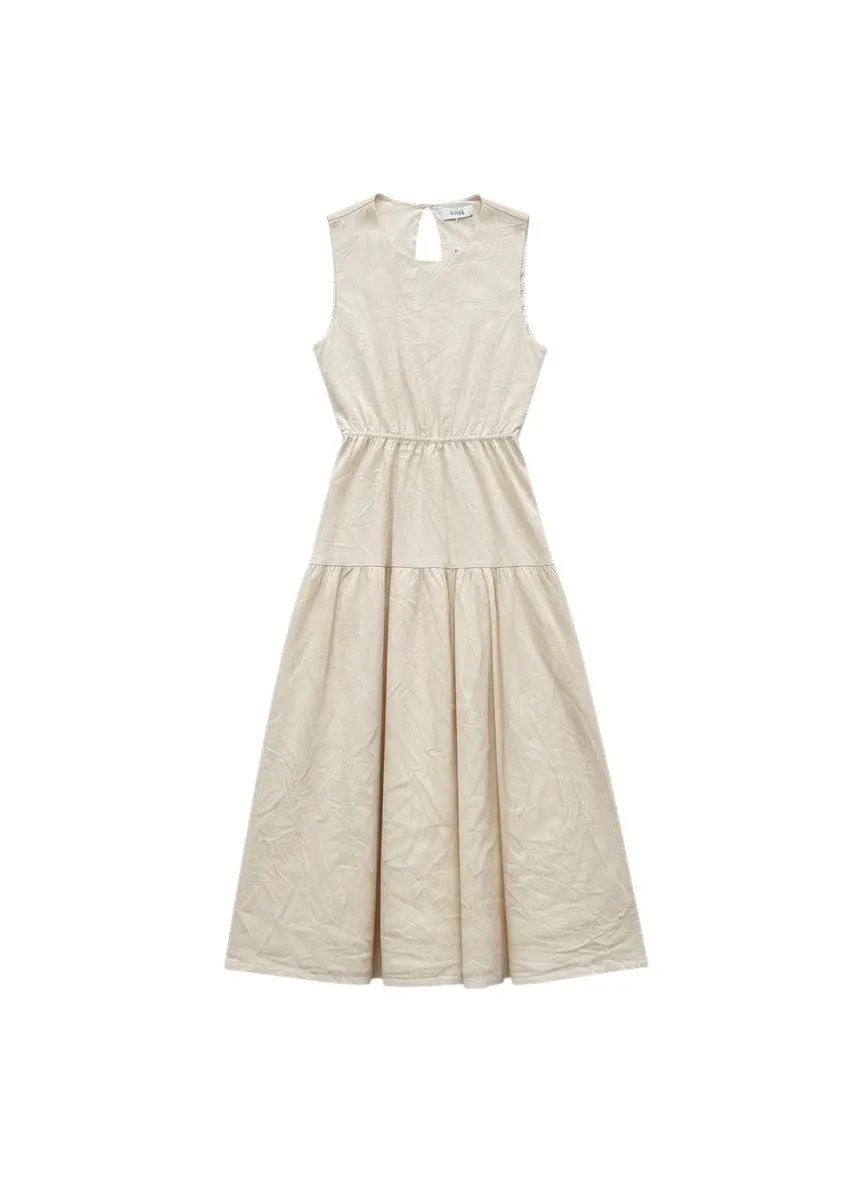 Vestido beige by Yanet Collective