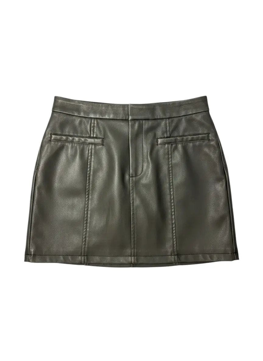 Falda negra mini by Yanet Collective