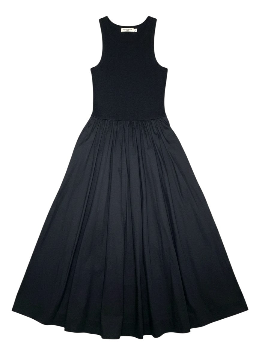Vestido Negro Maxi Sin Mangas by Yanet Collective