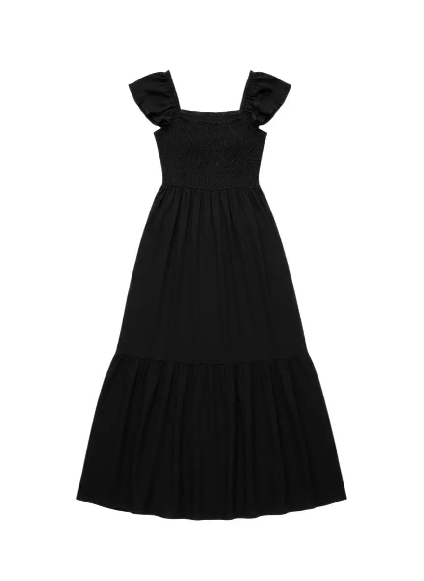 Vestido negro maxi by Yanet Collective