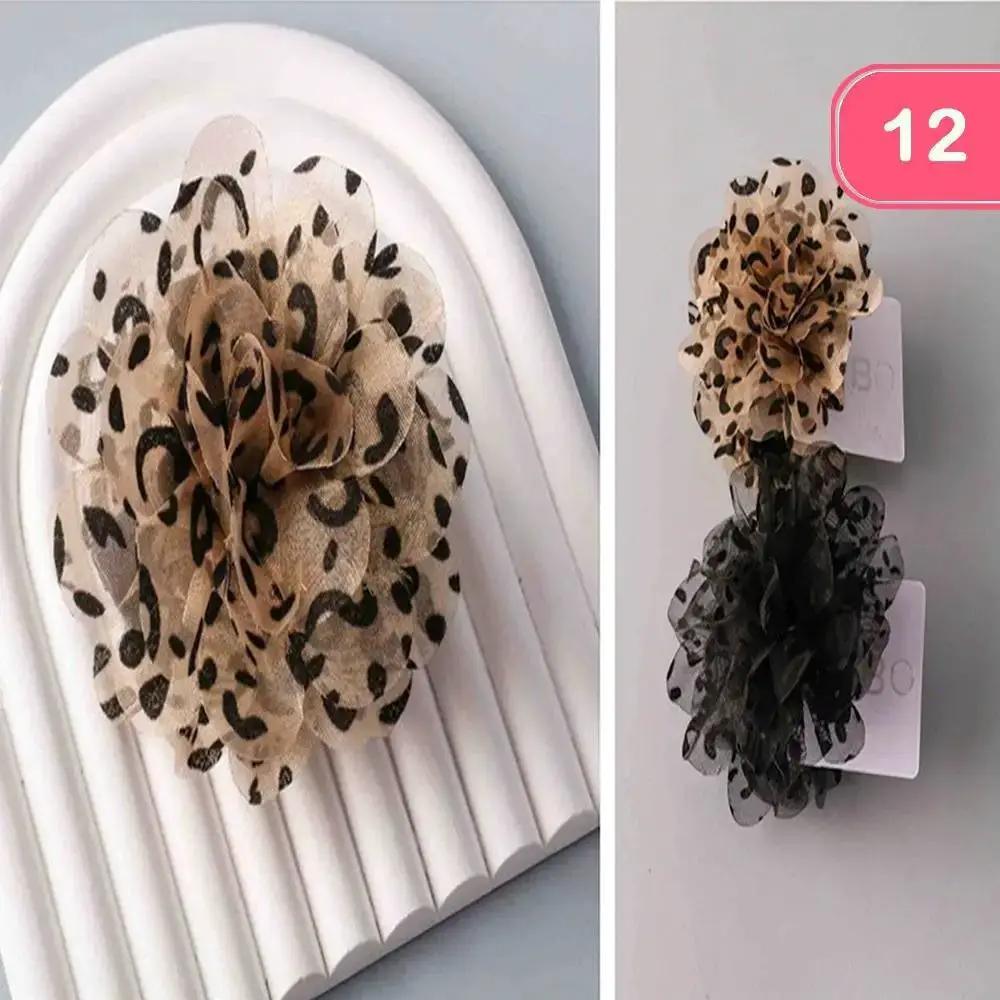 Pinza para el cabello floral transparente by Joia Accessory
