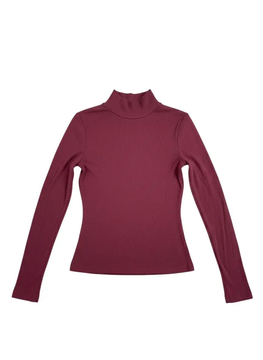 Blusa manga larga vino by Yanet Collective