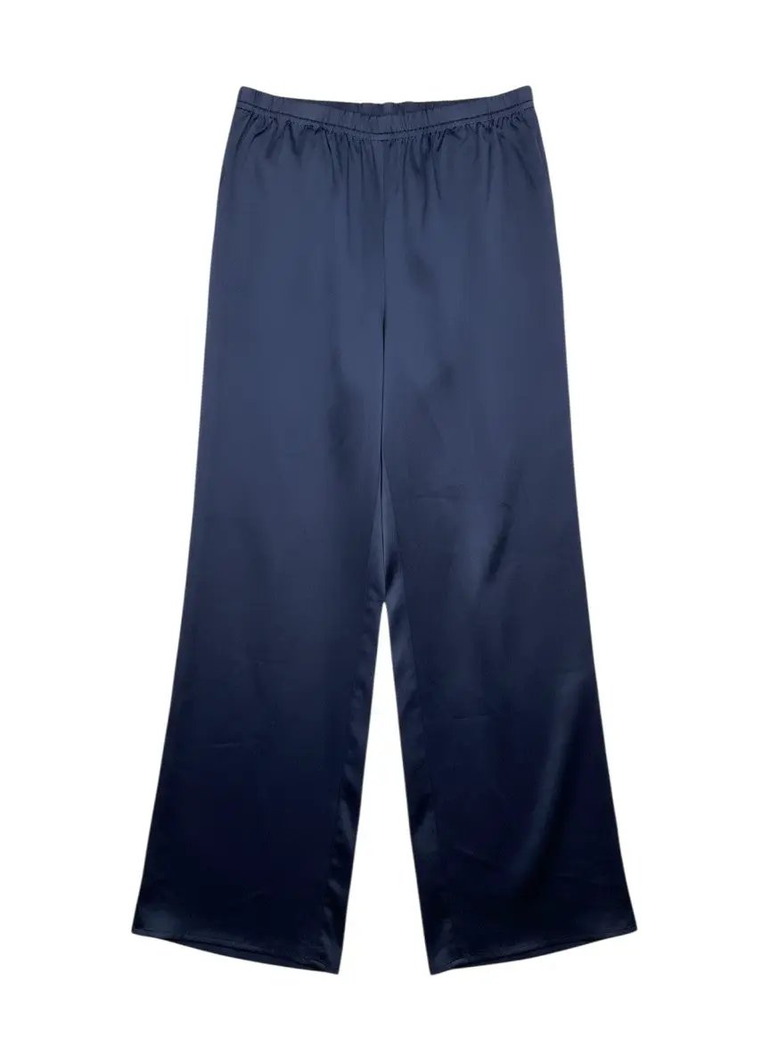 Pantalón azul marino satin by Yanet Collective