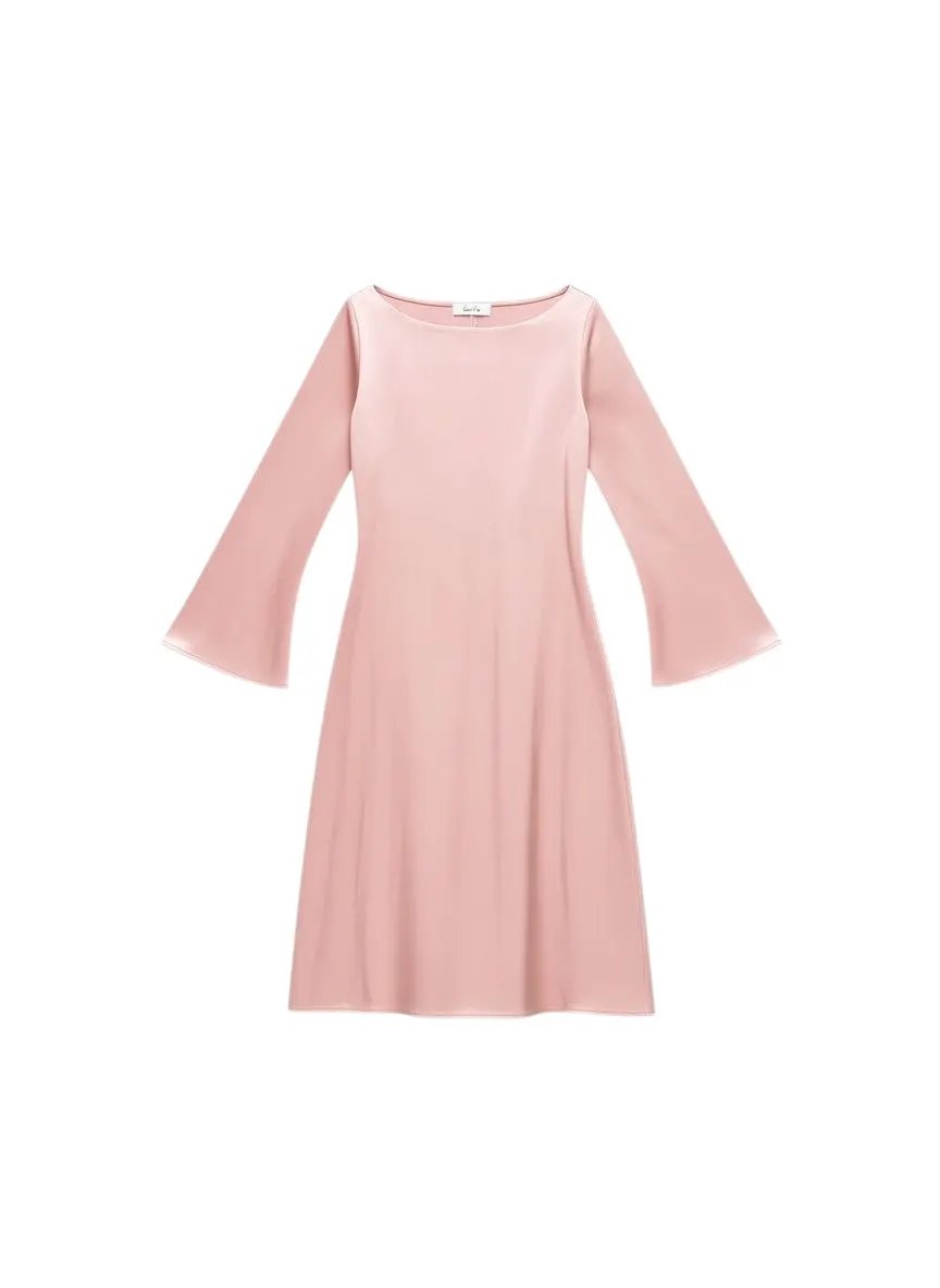 Vestido rosa satin by Yanet Collective