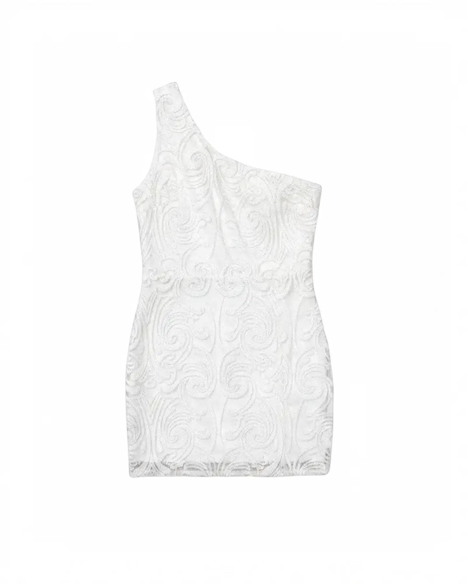 Vestido blanco encaje by Yanet Collective