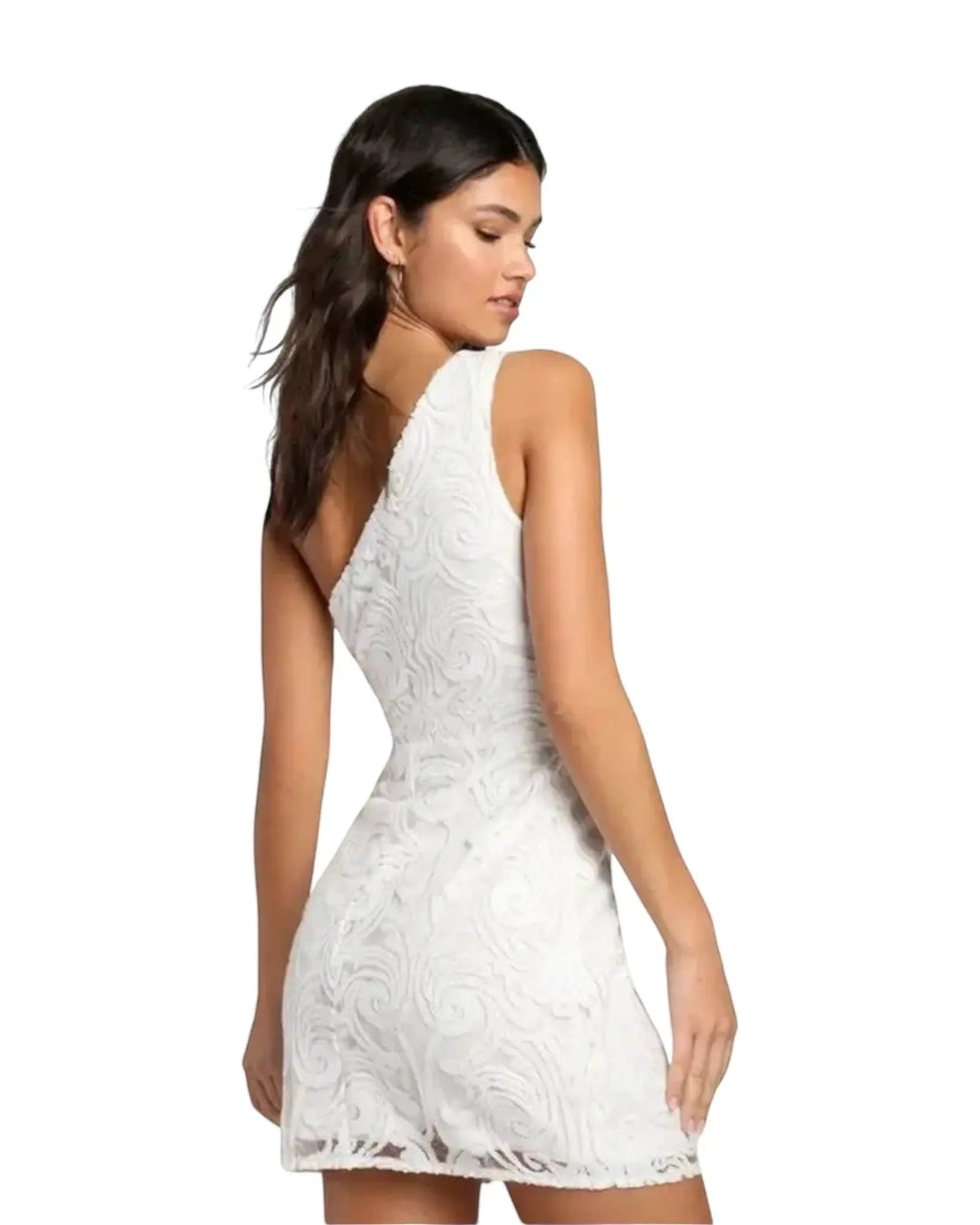 Vestido blanco encaje by Yanet Collective