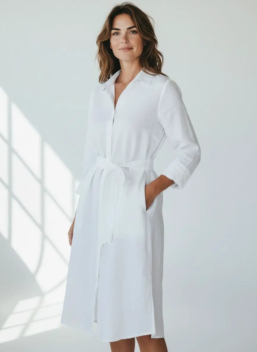Vestido blanco by Yanet Collective