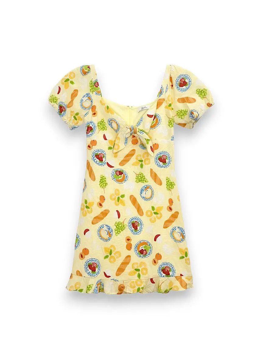 Vestido amarillo by Yanet Collective