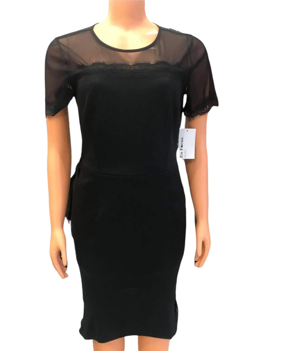 Vestido corto negro by En focus studio